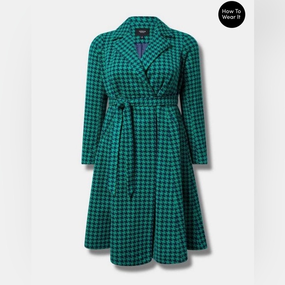 Front Tie Coat - Picture 4 of 4